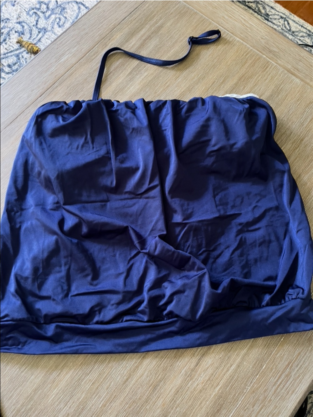 VENUS Navy tankini bubble top